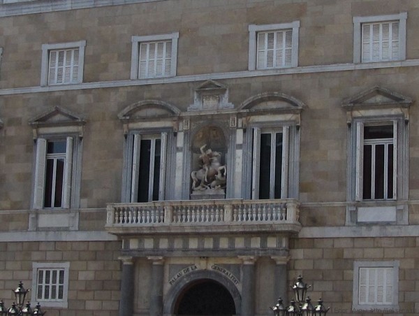 здание Правительства Каталонии готический квартал в барселоне