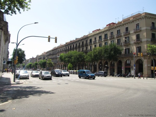 авеню Маркус де л'Аргентера (av. Marques de l'Argentera)
