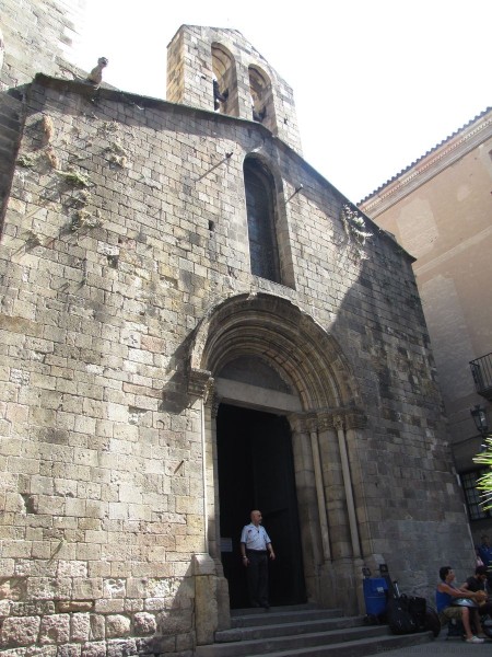 часовня святой Люсии готический квартал в барселоне