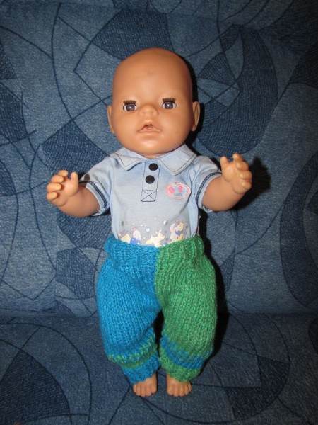 вязаная одежда для беби бона вязаные штаны вязаная одежда для кукол