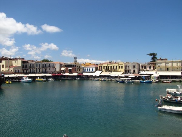 ретимно старый город венецианская гавань
