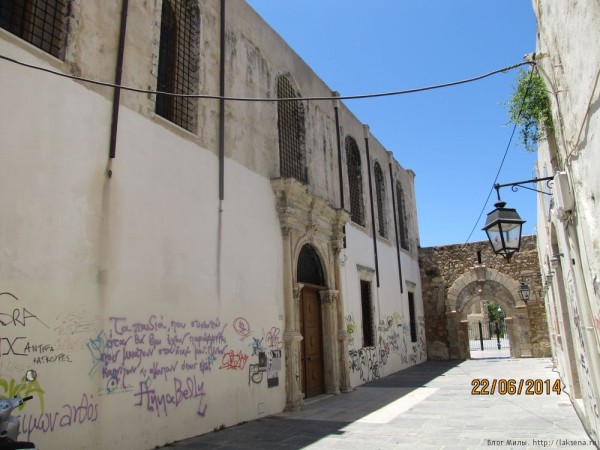 ретимно старый город церковь святого франциска