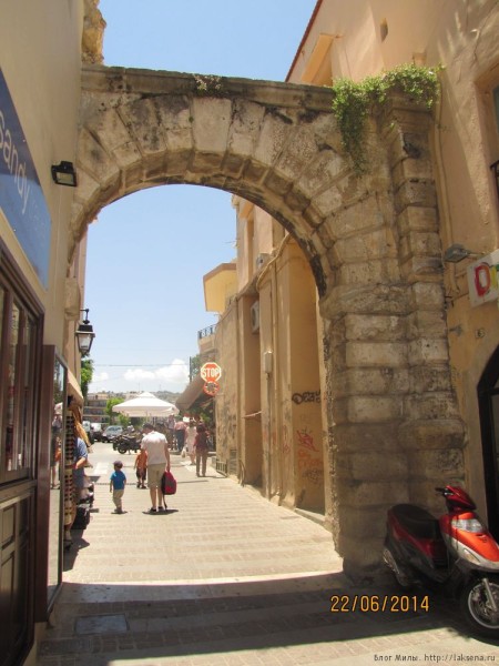 ретимно старый город ворота гора ворота гуора