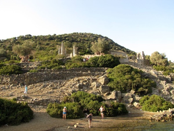 Экскурсия Эгейские острова остров камелия развалины монастыря