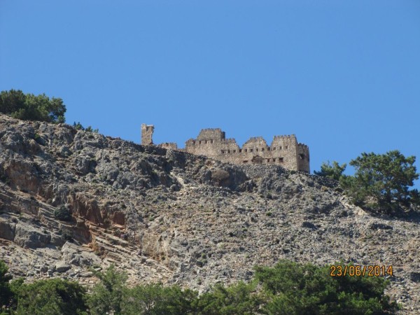 экскурсия в самарийское ущелье развалины замка в агиа румели