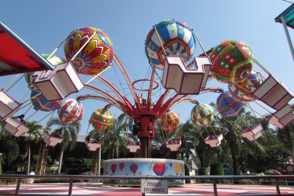 Сиам парк в Бангкоке воздушные шары
