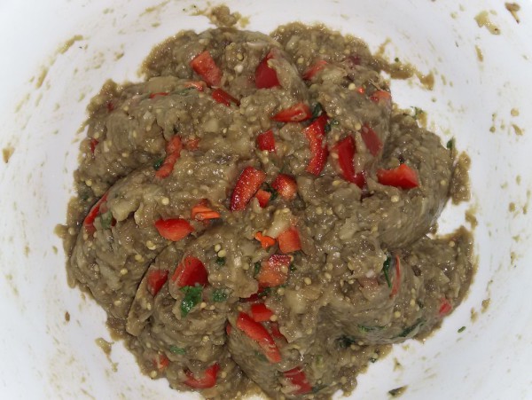 Мелитзаносалата - салат из запеченных баклажан