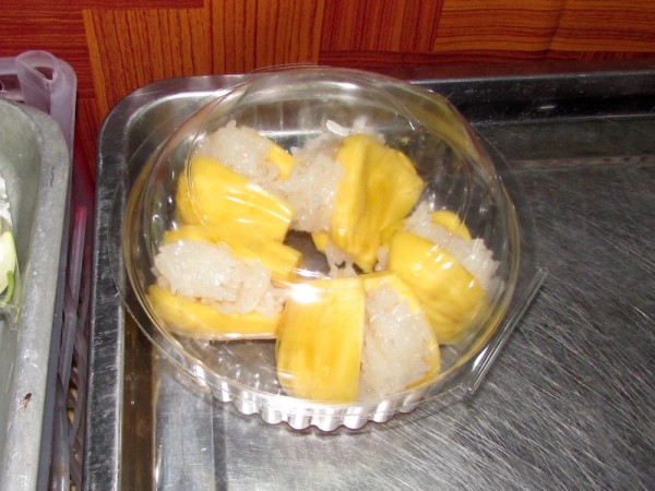 Джекфрут с клейким рисом (Khao Niew Kanun, Та Go Ka Noon) jackfruit sweet coconut sticky rice десертф тайской кухни
