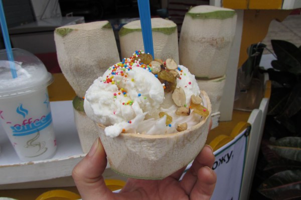 Itim Kati - кокосовое мороженое десерты тайской кухни