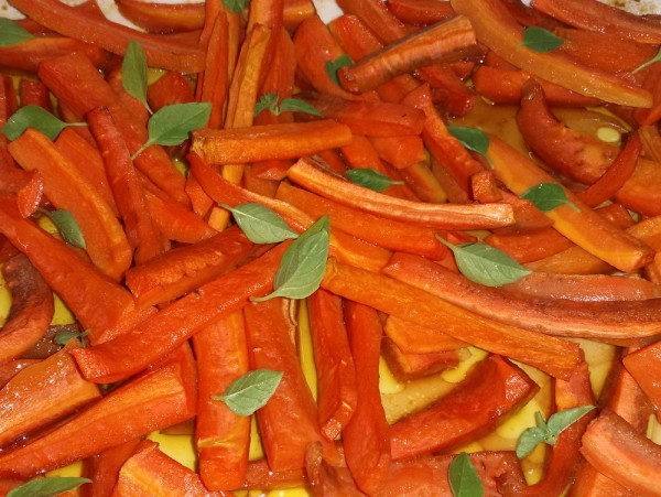 простой гарнир из моркови