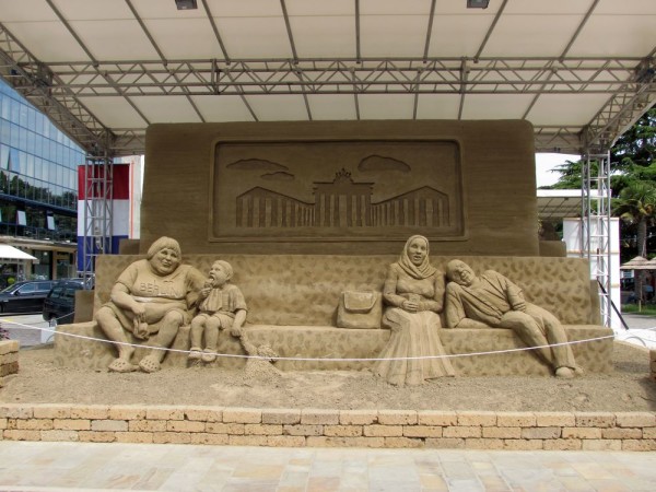 Фестиваль песчаных скульптур, Лидо ди Езоло, 2016 берлин