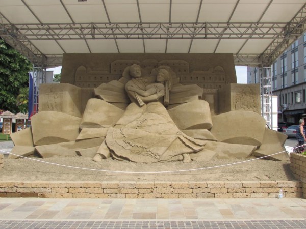 Фестиваль песчаных скульптур лидо ди езоло вена