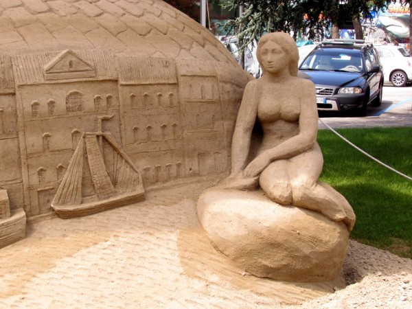 Фестиваль песчаных скульптур, Лидо ди Езоло, 2016 копенгаген