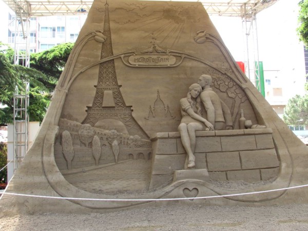 Фестиваль песчаных скульптур, Лидо ди Езоло, 2016 париж