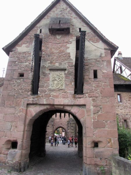 La Porte Haute верхние ворота риквир riquewihr
