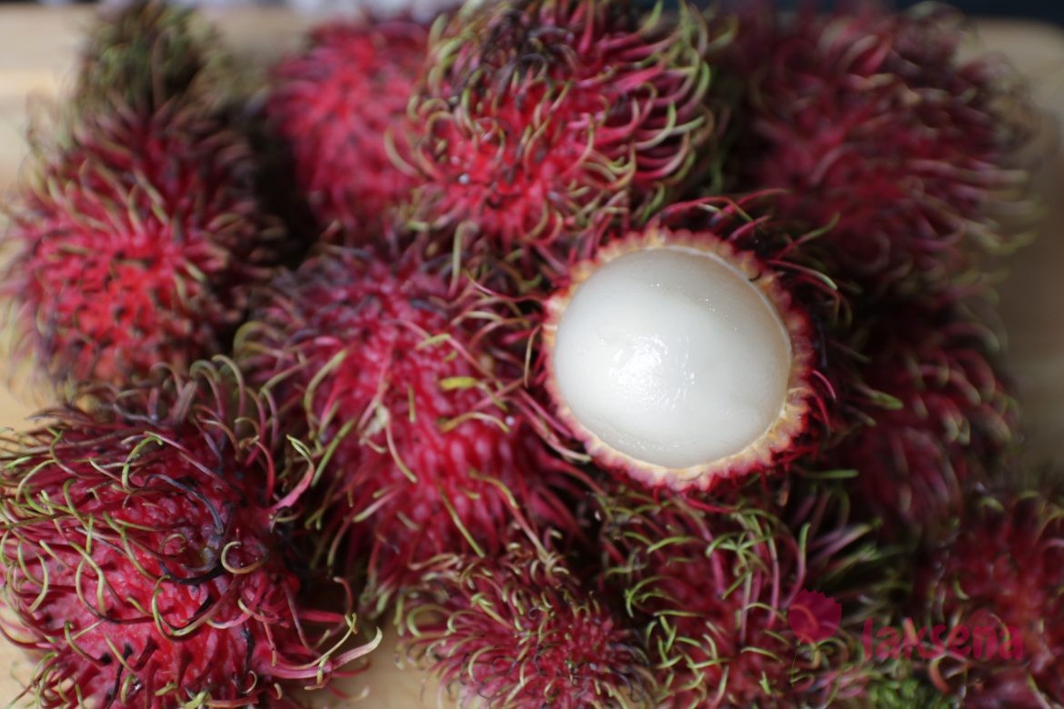 Тайские фрукты. Рамбутан — волосатый фрукт