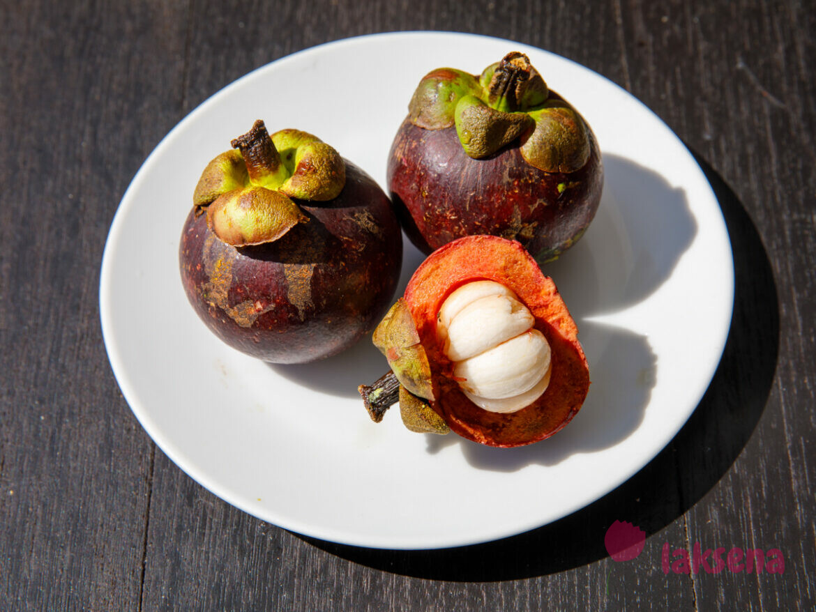 Тайские фрукты. Мангостин — необычайно вкусный фрукт