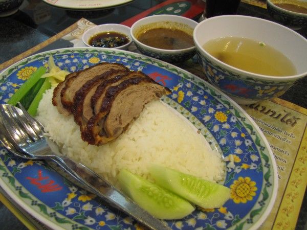 утка с рисом топ 15 любимых блюд тайской кухни