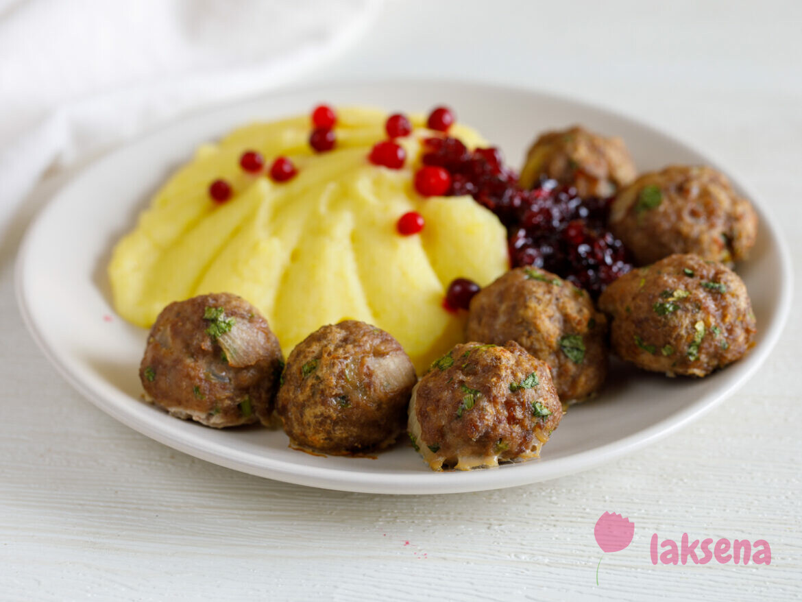 Кётбулар — фрикадельки или тефтельки по-шведски в духовке