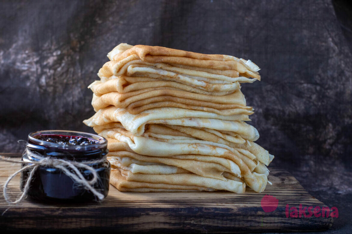 Рецепт блины на кефире с кипятком