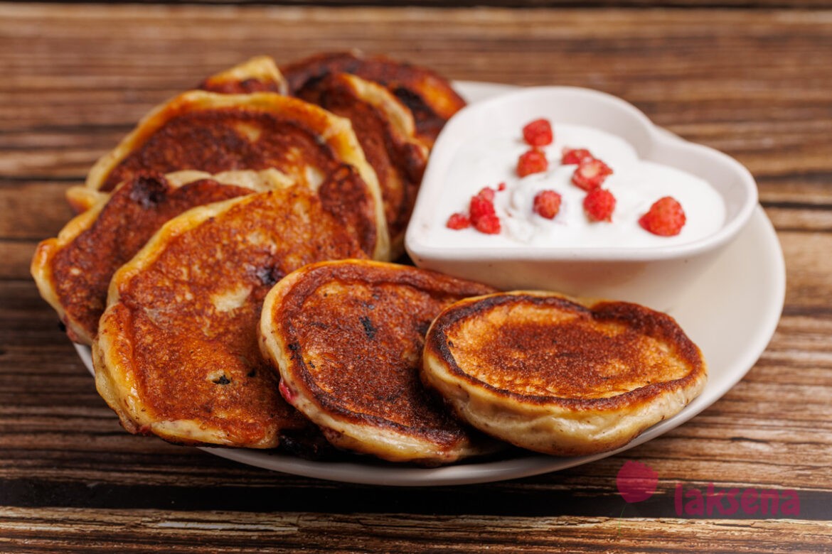 Оладьи творожные