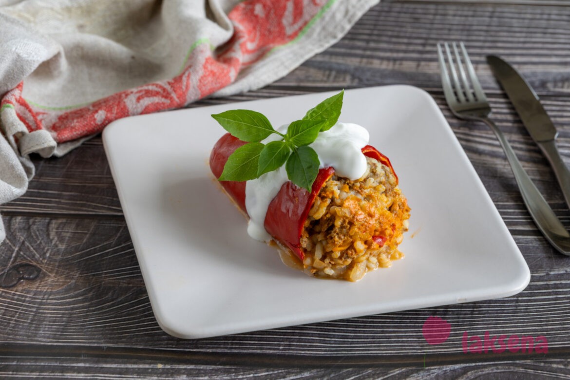 Перец фаршированный мясом рецепт