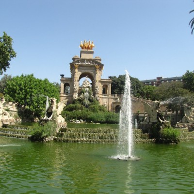 фонтан каскад парк цитадели барселона