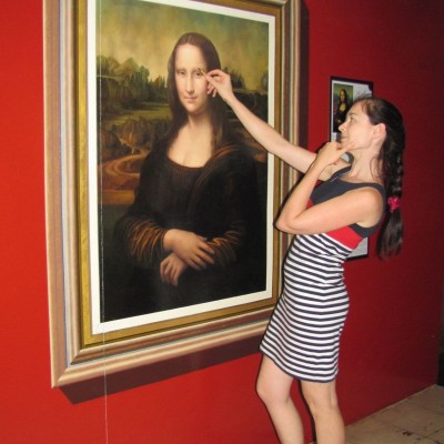 3D галерея Art in paradise Pattaya мона лиза