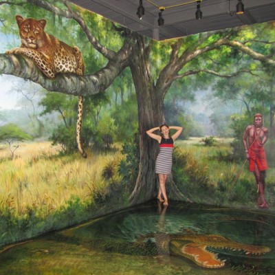 3D галерея Art in paradise Pattaya джунгли