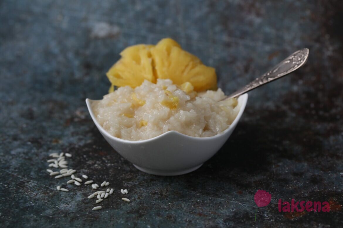 Рис с ананасом на кокосовом молоке