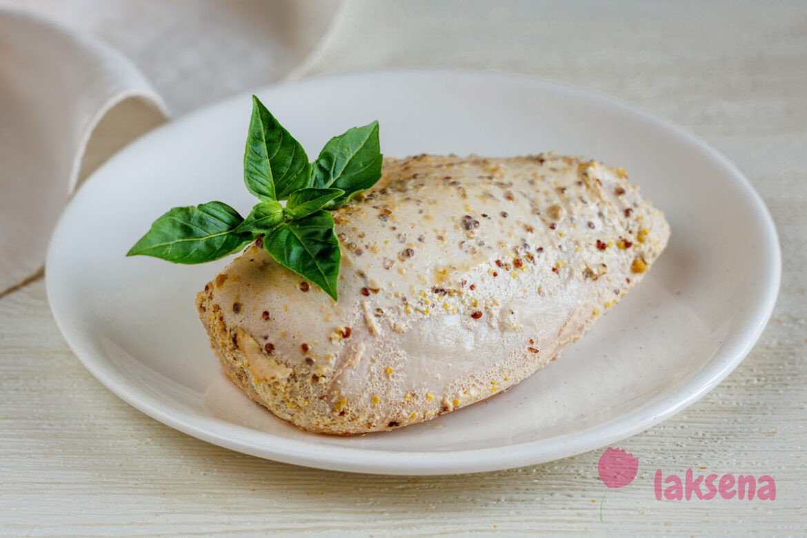 Нежнейшее куриное филе в сметанно-горчичном соусе