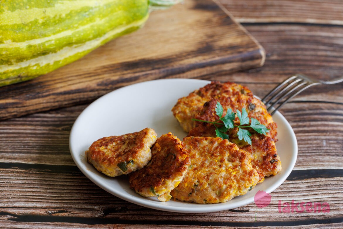 Котлеты куриные с кабачком рецепт
