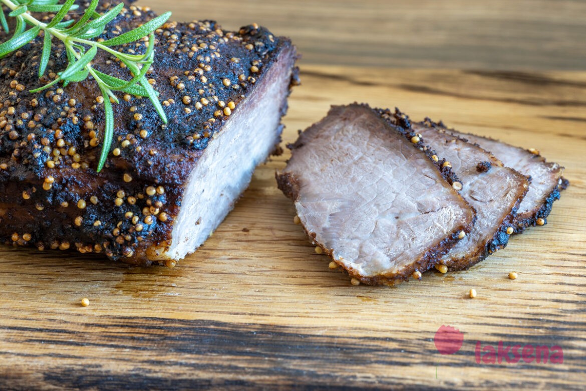 Пастрома из говядины в духовке