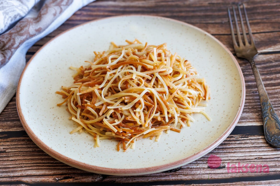 Жареная вермишель — необычное приготовление обычного продукта