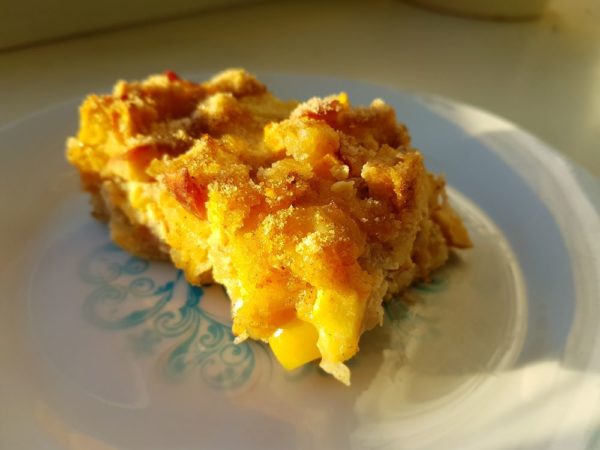 Яблоки запечённые с сыром