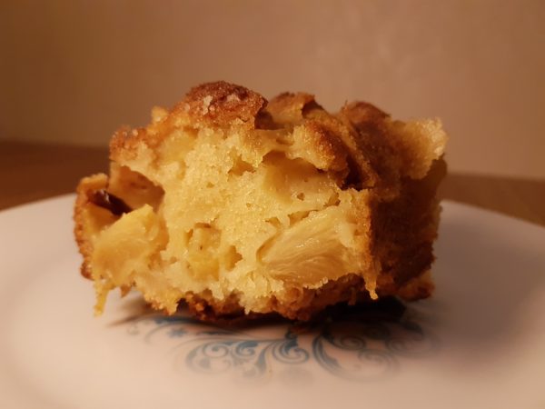 Пирог с ананасами