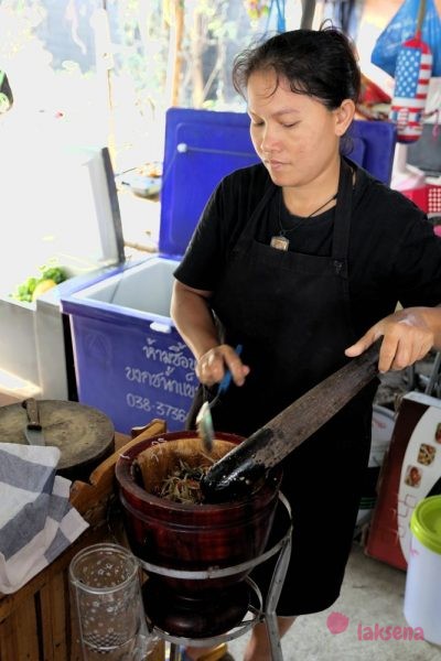 Ступка в тайской кухне