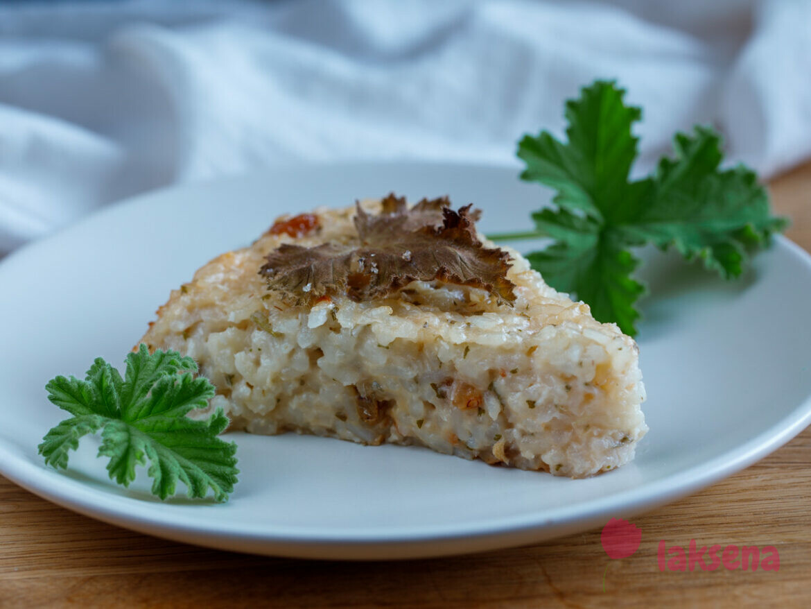 Сладкий рис с душистой геранью