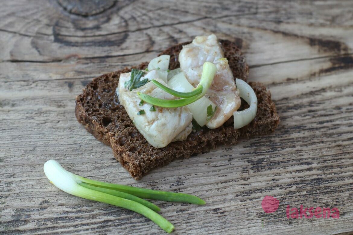 Хе из судака — великолепная закуска из рыбы