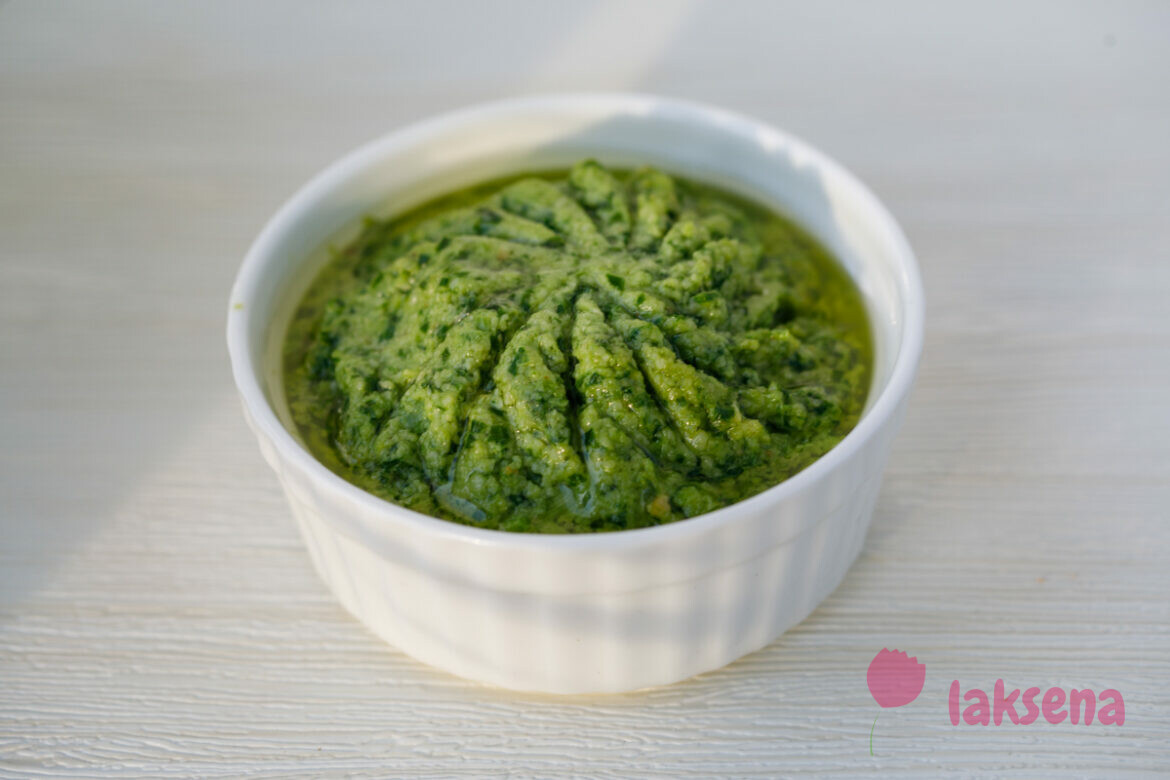 Песто из черемши — пикантный вариант соуса