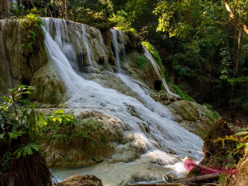 Шестой уровень водопад эраван Dong Pruk Sa