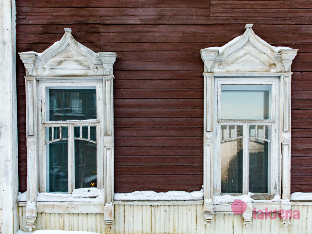 Дом по улице Коммунистическая 31 деревянное зодчество новосибирск
