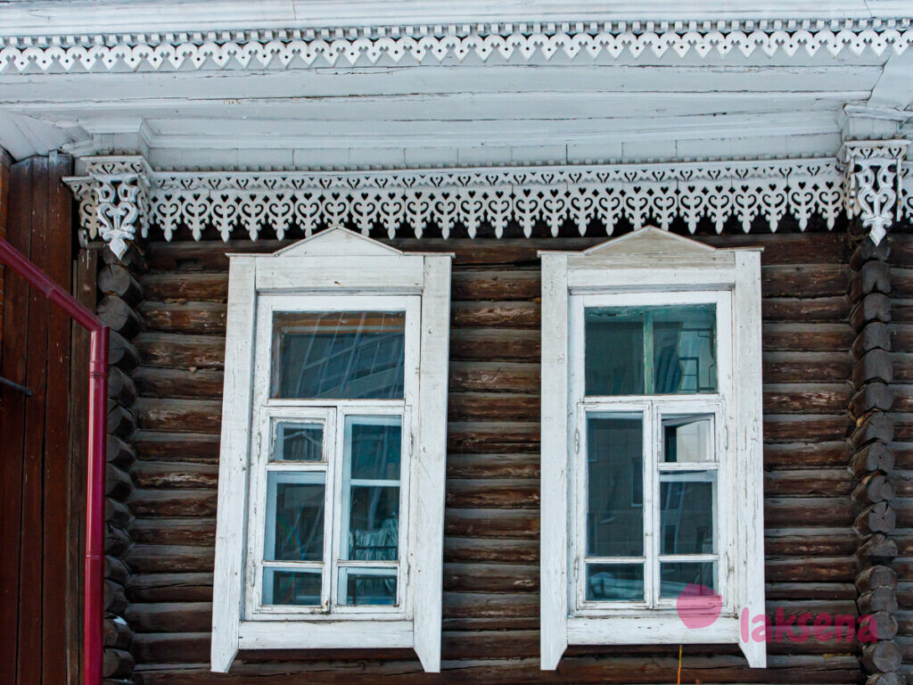Дом по улице Коммунистическая 21 деревянное зодчество новосибирск