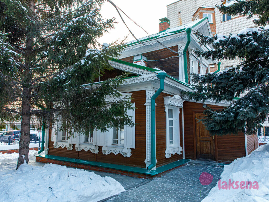 Дом по улице Чаплыгина 25 деревянное зодчество новосибирск
