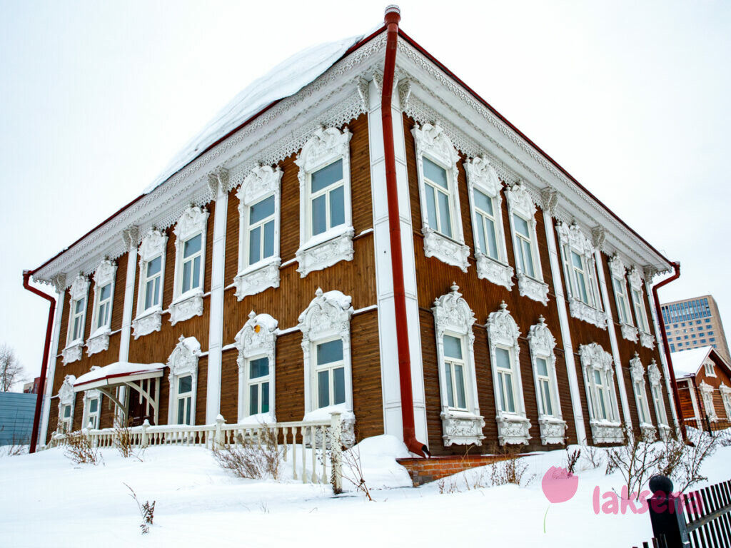 Дом по улице Большевистская, 5 деревянное зодчество новосибирск