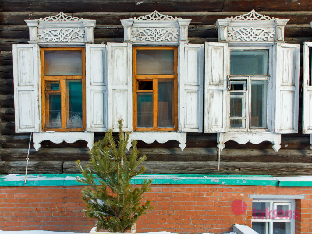 Дом по улице Горького, 16 деревянное зодчество новосибирск