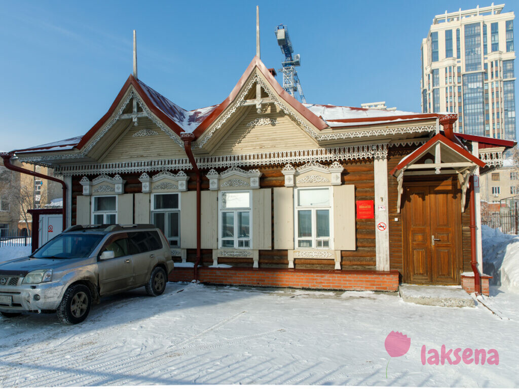 Дом по улице Чаплыгина 7 деревянное зодчество новосибирск
