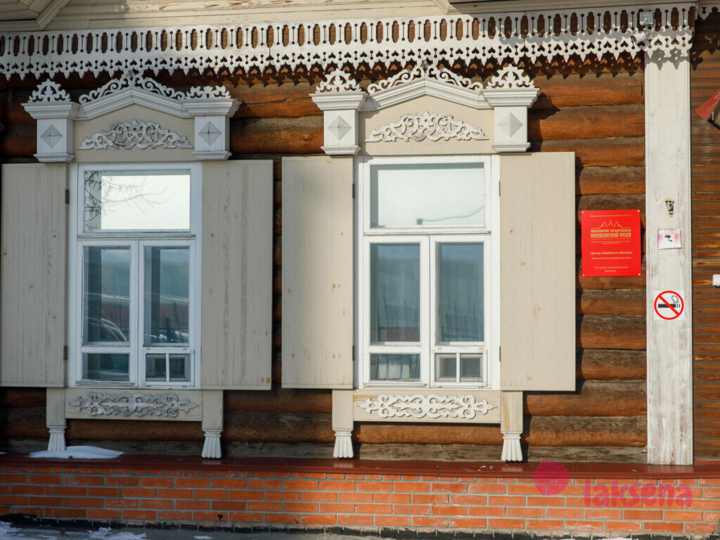 Дом по улице Чаплыгина 7 деревянное зодчество новосибирск