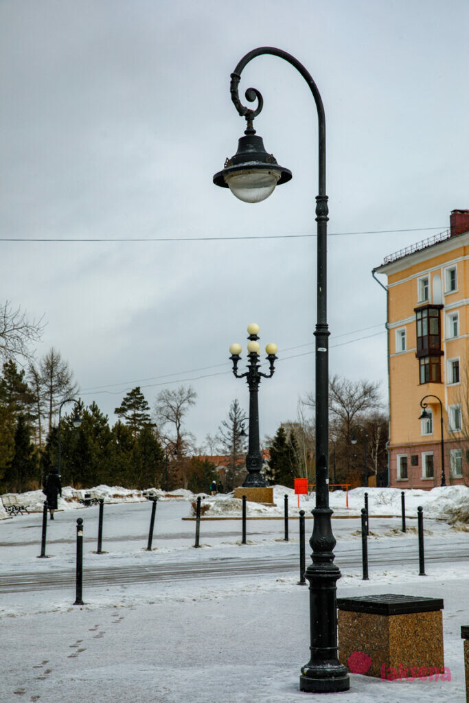 Уличные фонари города Омска