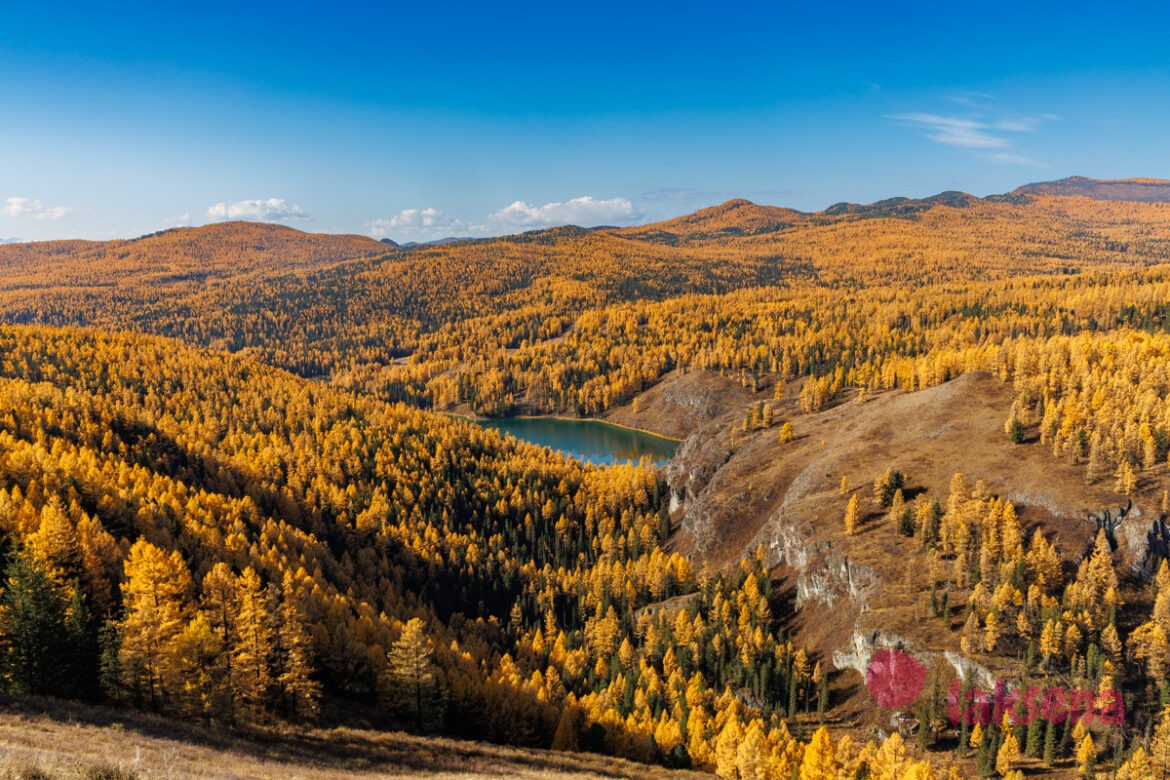 Озеро Уч-Кёль по дороге к перевалу Кату-Ярык